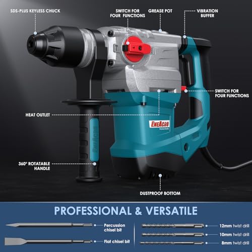 best rotary hammer drill: Top Picks For Power And Value